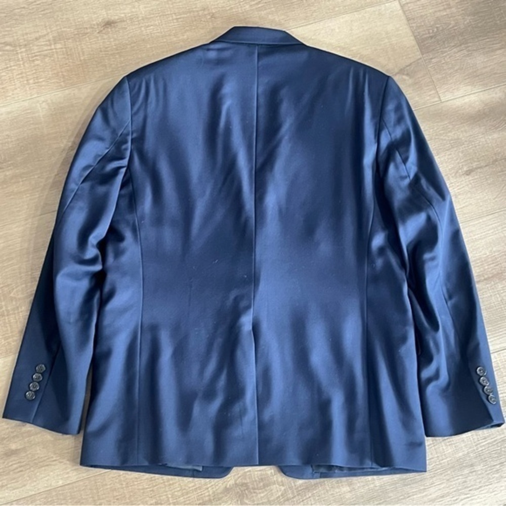 Ralph Lauren Black Label Navy Blazer Sport Coat Jacket 43” Wool Blend Canada - Picture 6 of 15